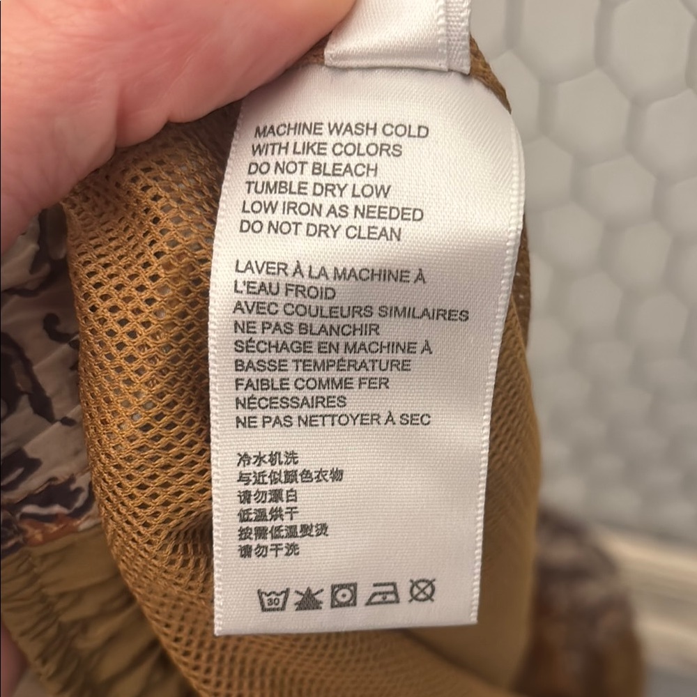 Urban Outfitters Tan Mesh Lined Pants - Picture 9 of 10